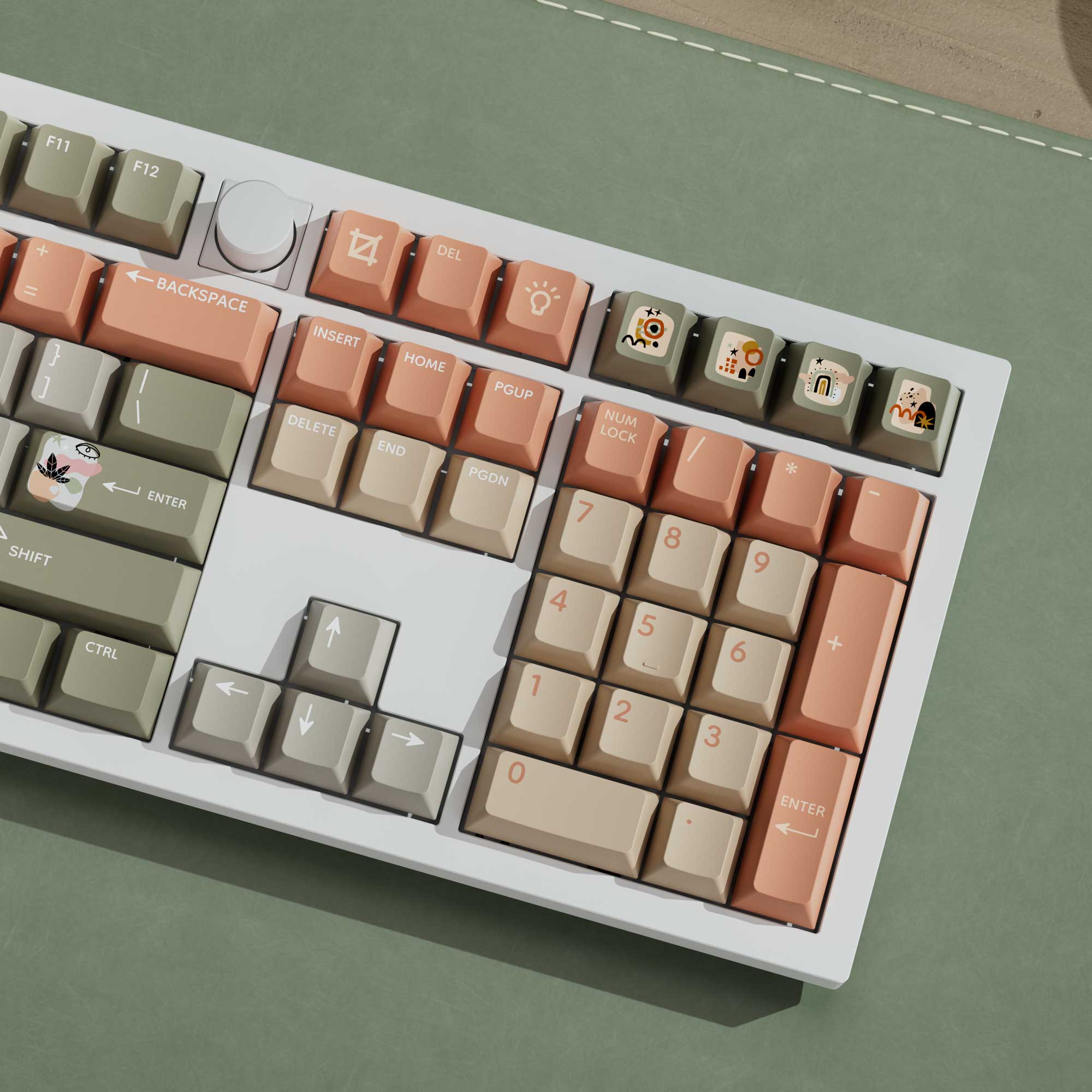Renaissance - Cherry Profile Dye-Sub PBT Full Keycap Set - Image 3