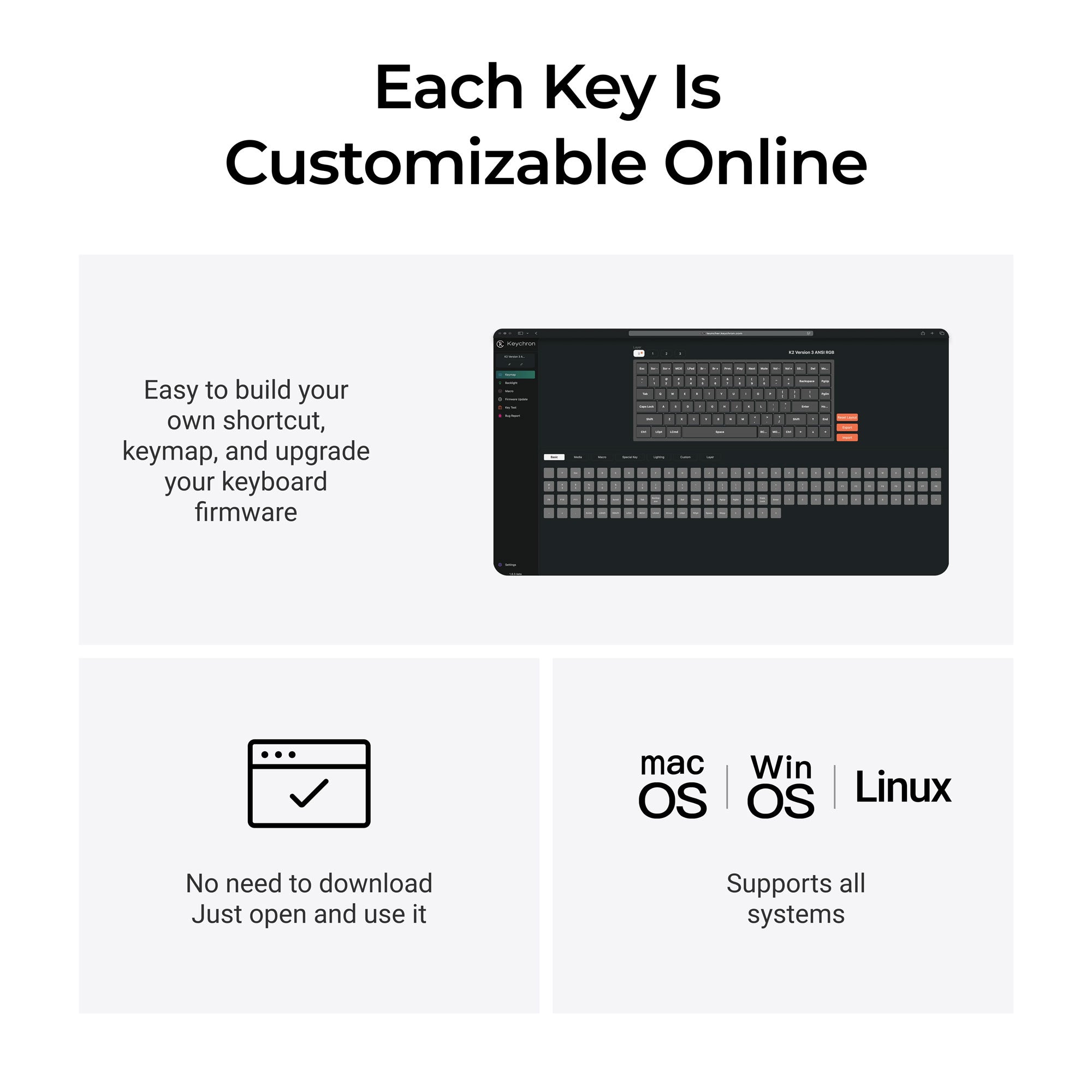 Keychron K2 QMK Wireless Mechanical Keyboard (Version 3) - Image 6