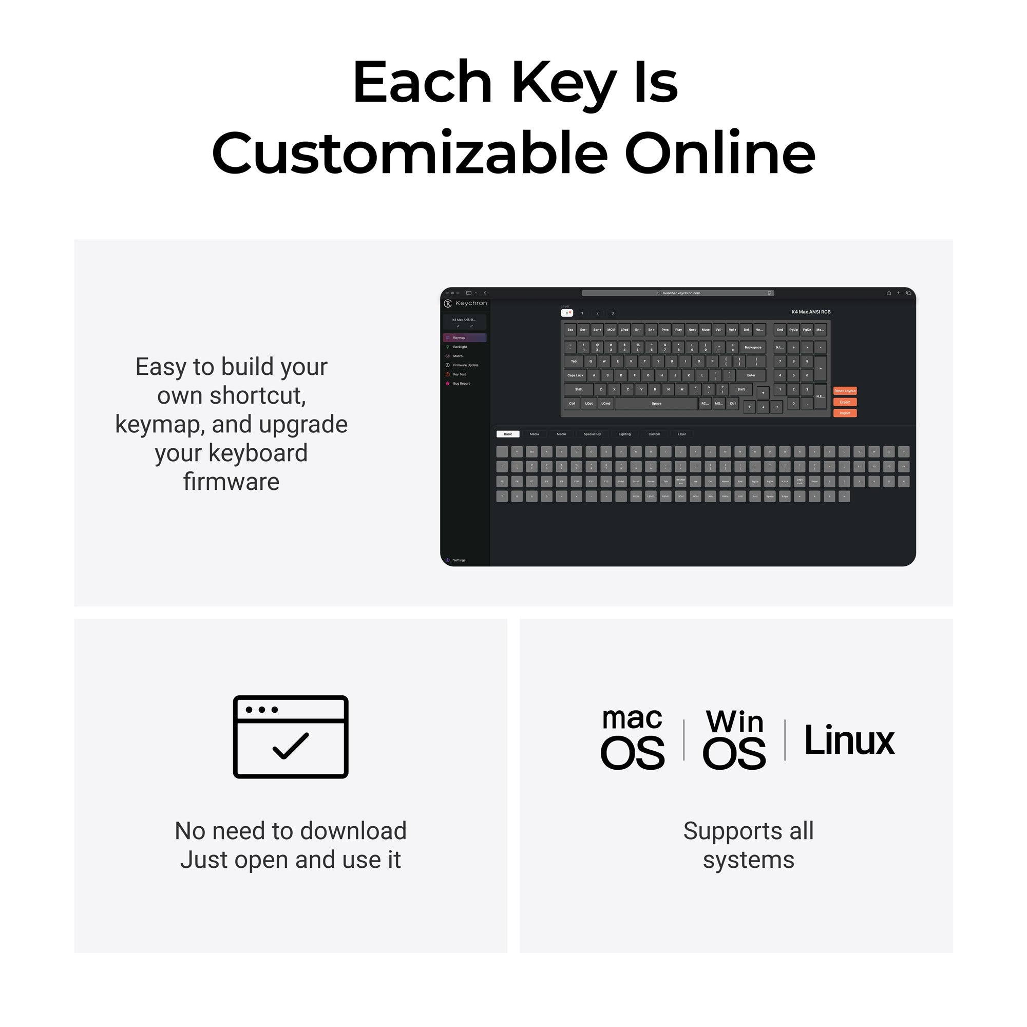 Keychron K4 Max QMK Wireless Mechanical Keyboard - Image 6
