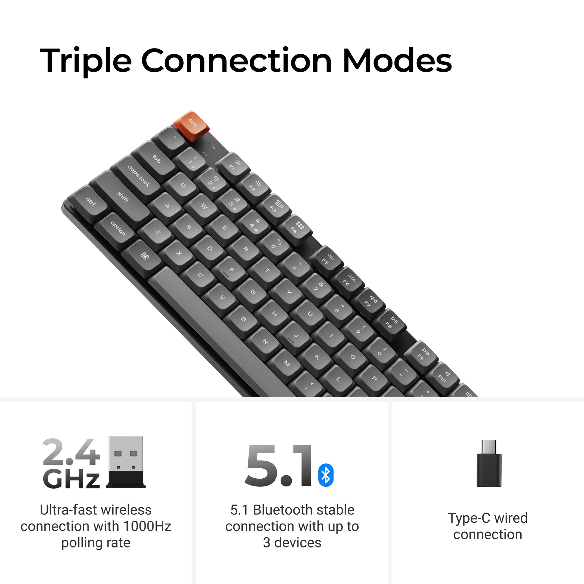 Keychron K5 Max QMK/VIA Wireless Custom Mechanical Keyboard - Image 5