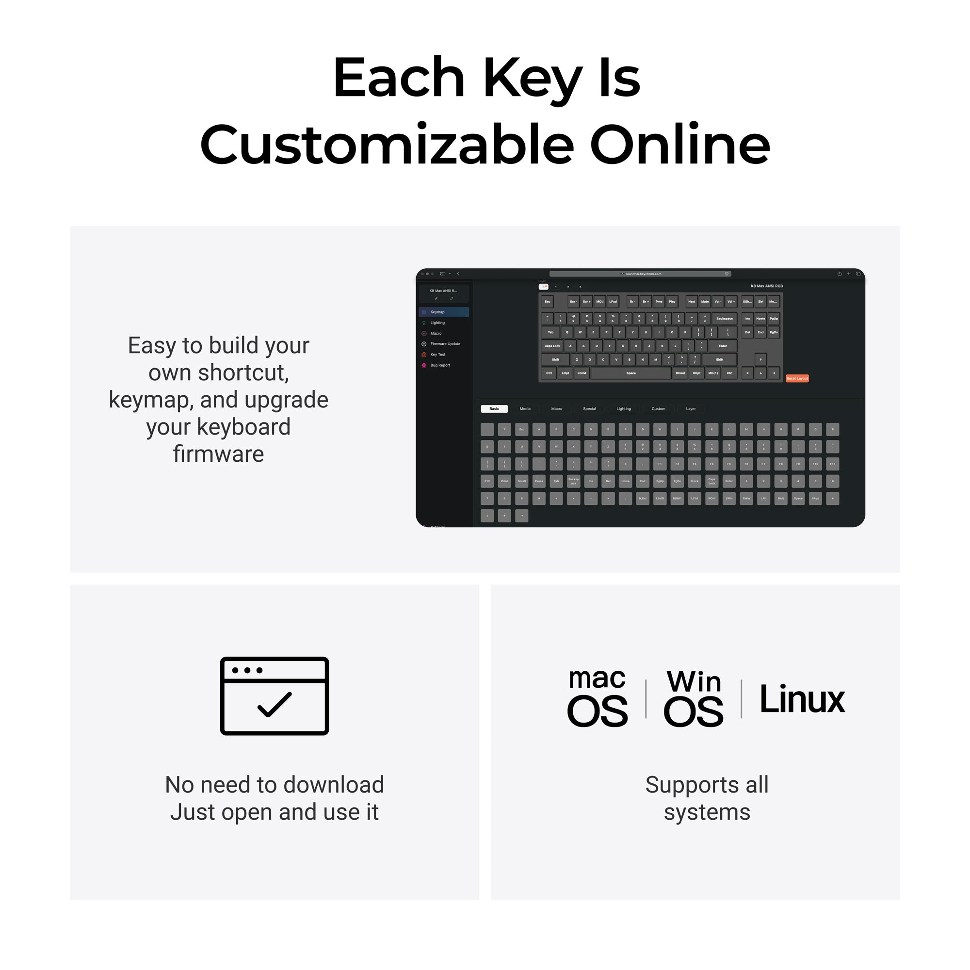 Keychron K8 Max QMK Wireless Mechanical Keyboard - Image 6