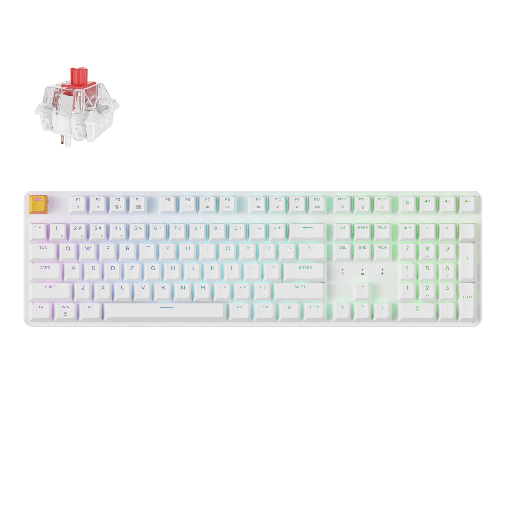 Keychron J5 QMK Wireless Mechanical Keyboard - Image 4