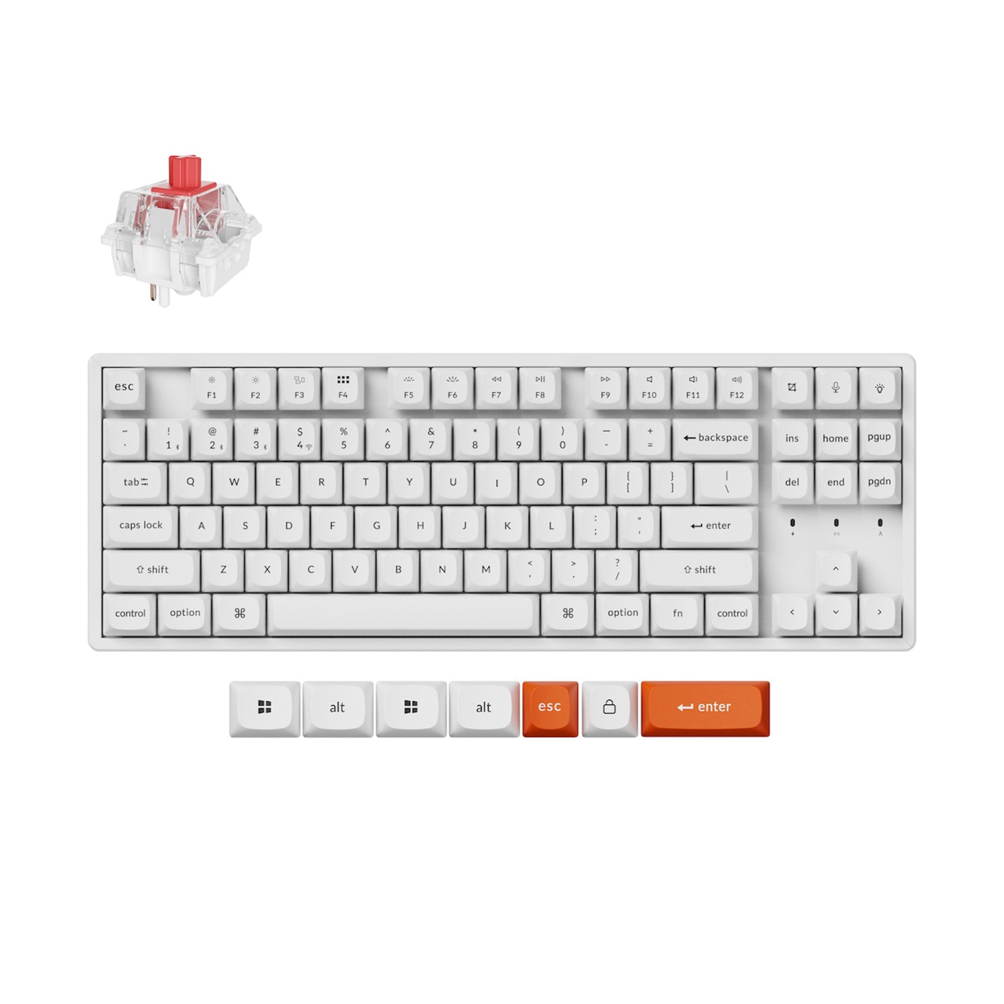 Keychron K8 Max QMK Wireless Mechanical Keyboard - Image 16