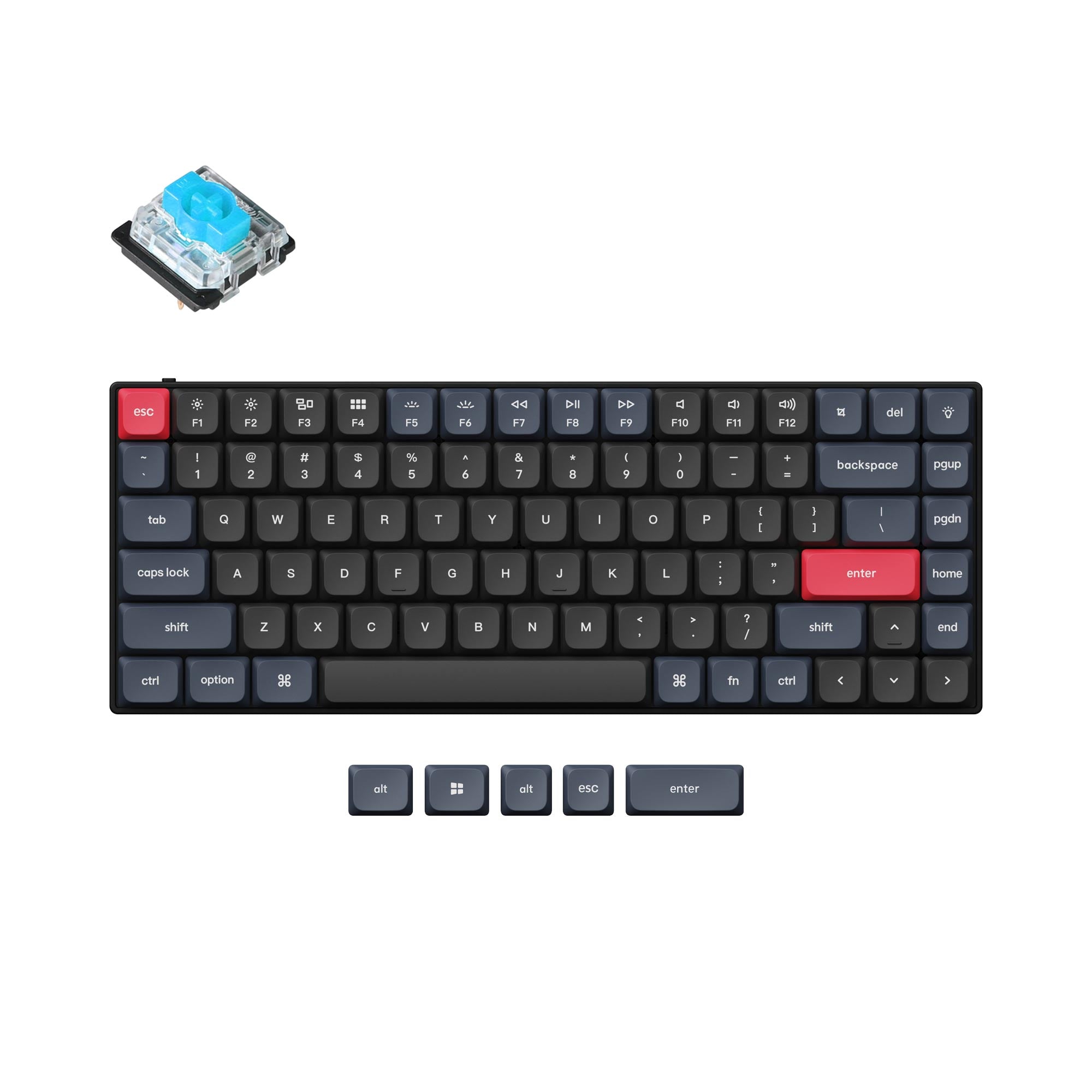 Keychron S1 QMK Custom Mechanical Keyboard - Image 2