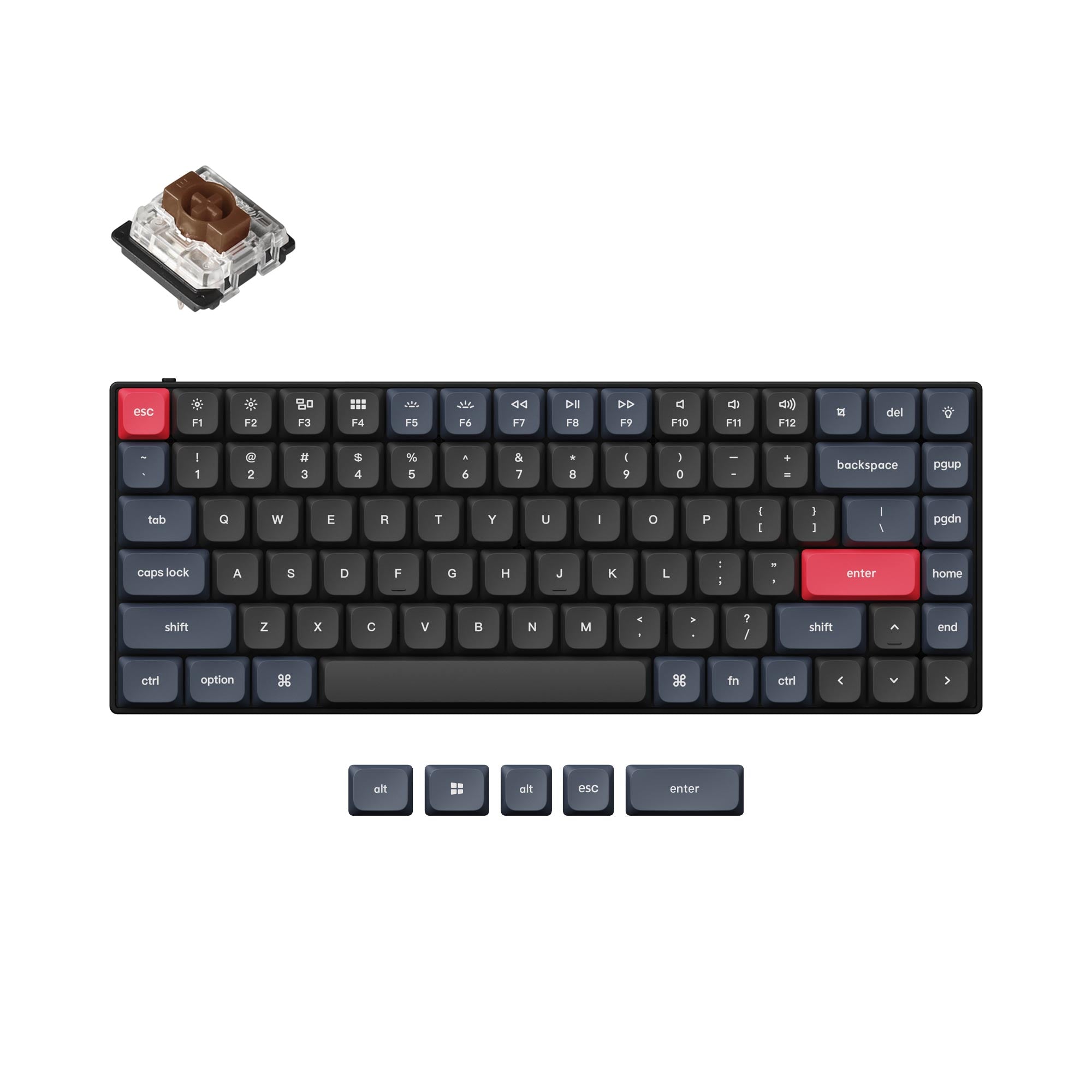 Keychron S1 QMK Custom Mechanical Keyboard - Image 3