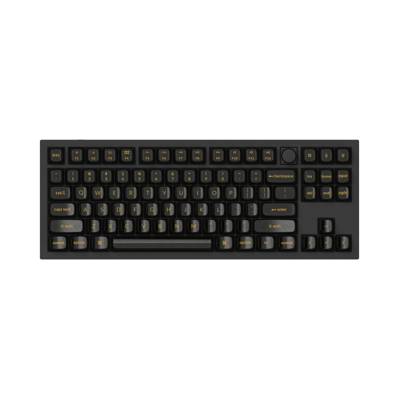 Black Transparent OSA Full Set Keycap Set - Image 2