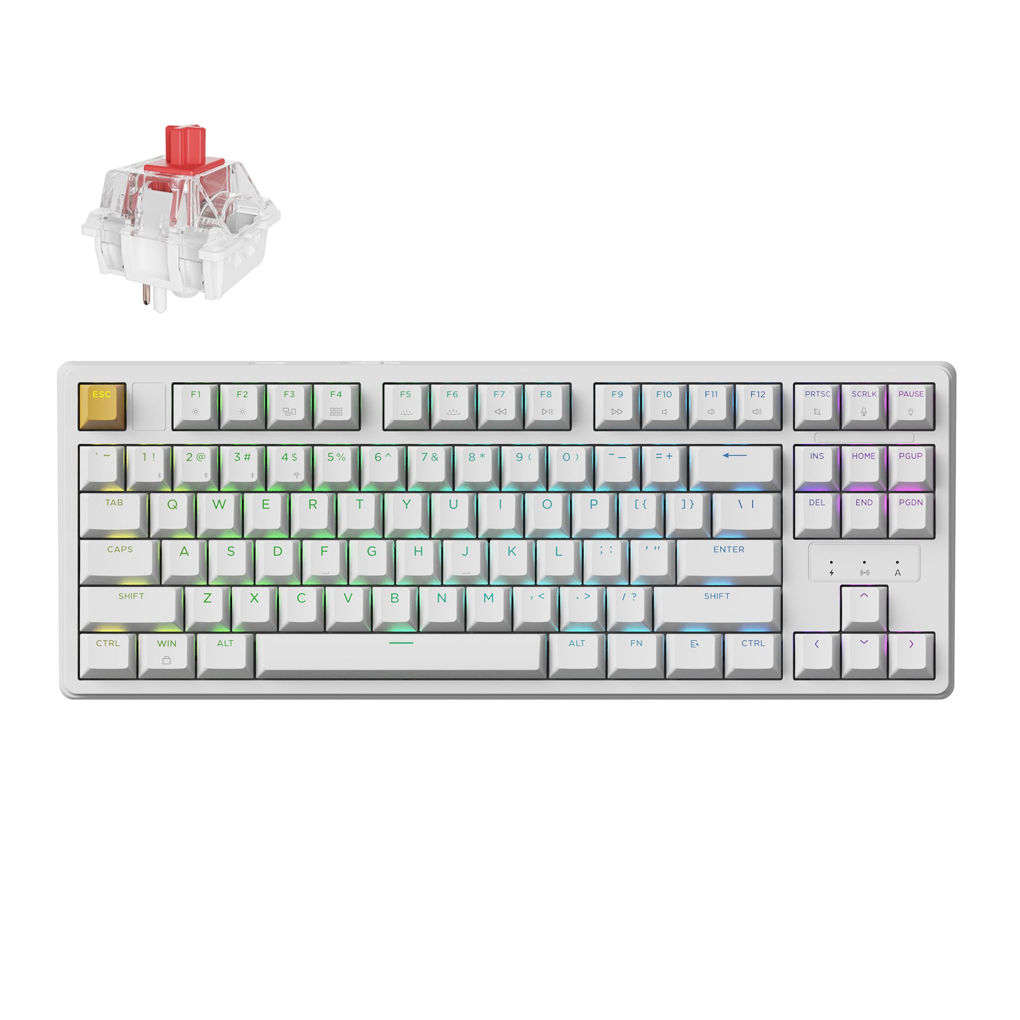 Keychron J4 QMK Wireless Mechanical Keyboard - Image 4