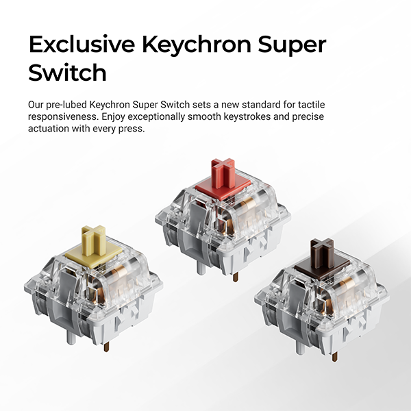 Keychron K4 Max QMK Wireless Mechanical Keyboard ISO Layout Collection - Image 2