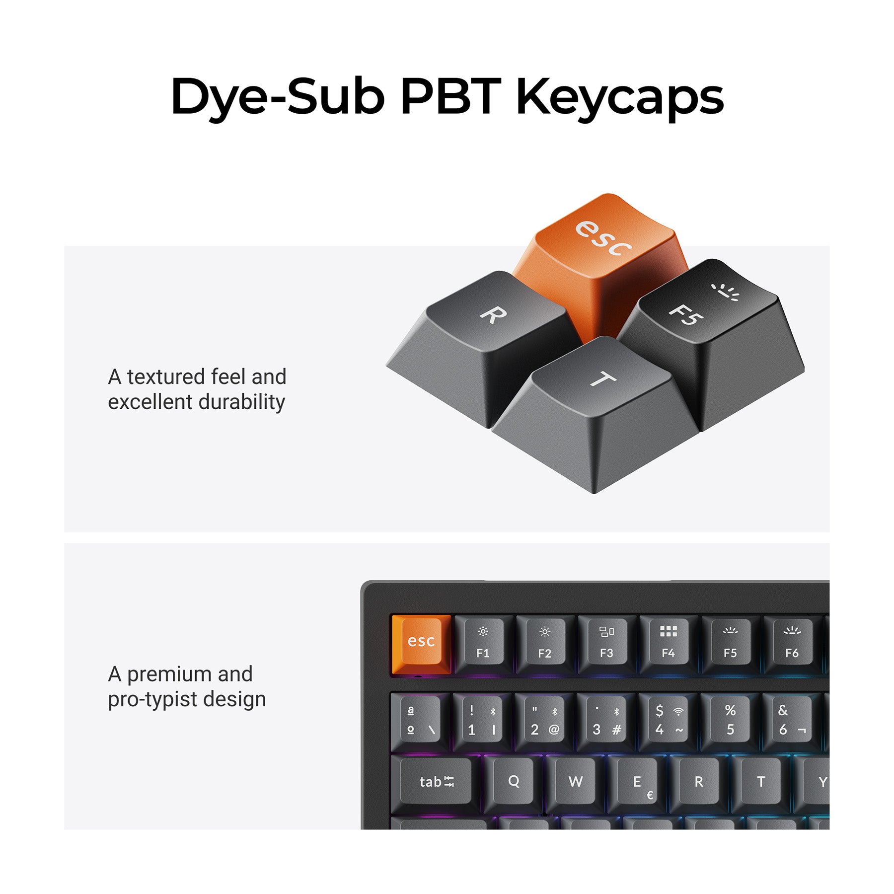 Keychron K4 Max QMK Wireless Mechanical Keyboard ISO Layout Collection - Image 3