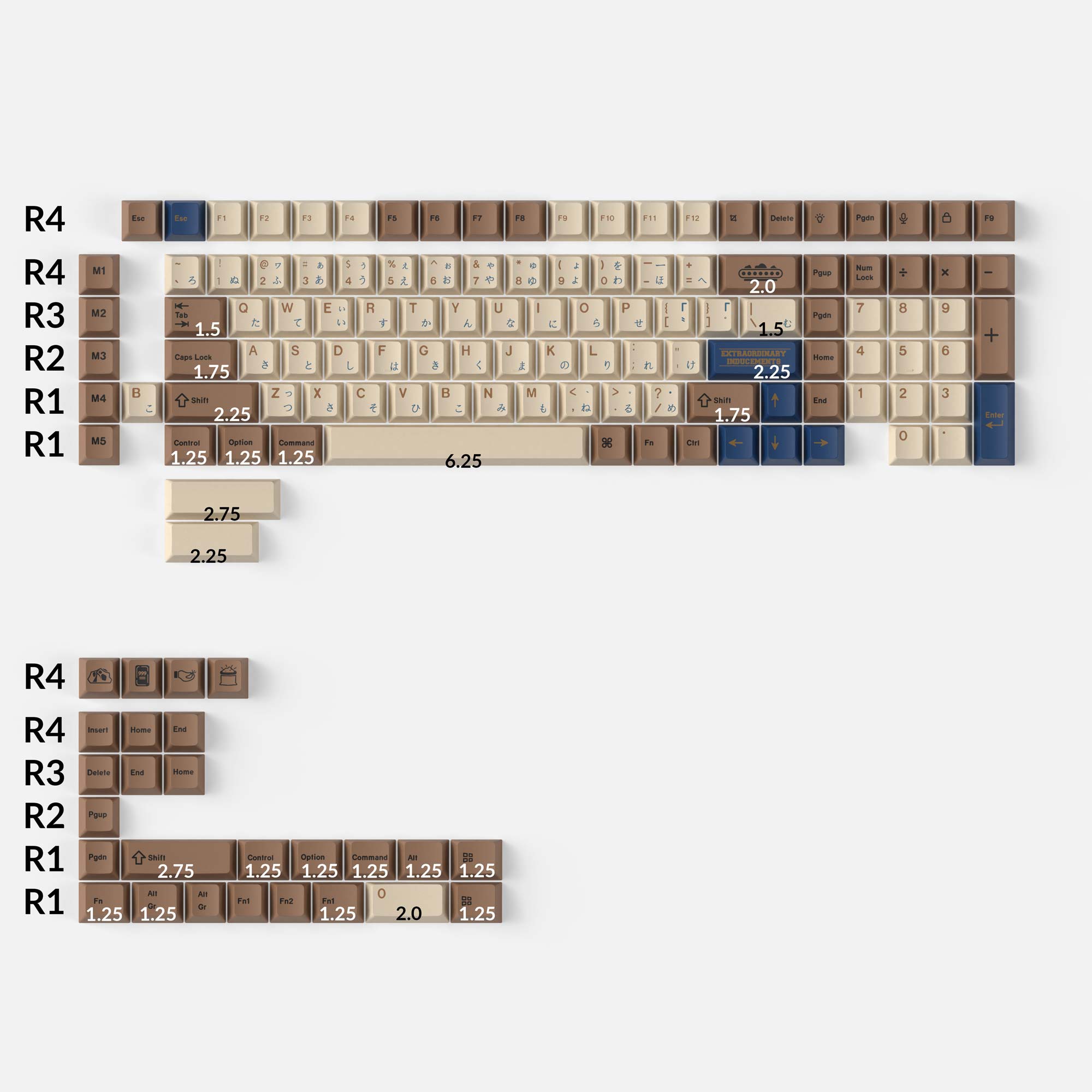Treasure Hunter - Cherry Profile Dye-Sub PBT Full Keycap Set - Image 2